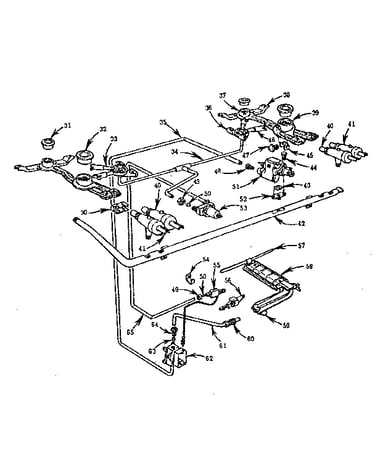 Burner section