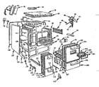 Kenmore 103756610 body section diagram
