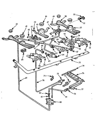 Burner section