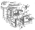 Kenmore 103757610 body section diagram
