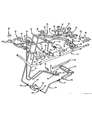 Burner section