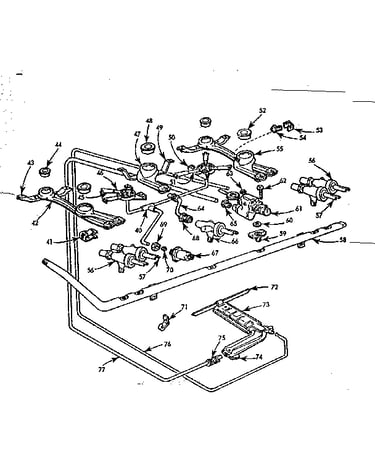 Burner section