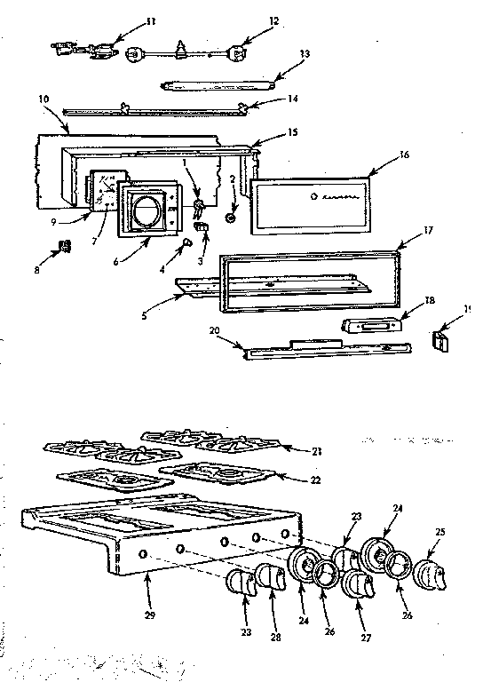 BACKGUARD AND MAINTOP