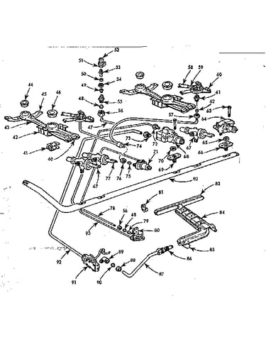 Burner section
