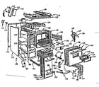 Kenmore 1037766110 body section diagram
