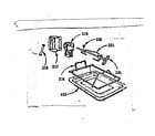 Kenmore 103780610 optional equipment-oven rotisserie diagram