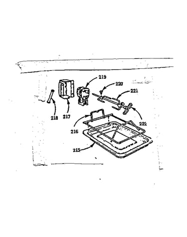 Optional equipment-oven rotisserie