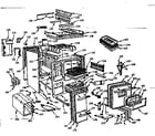 Kenmore 103780610 body section diagram