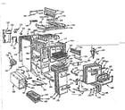 Kenmore 103780611 body section diagram