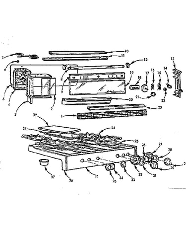 Backguard and maintop