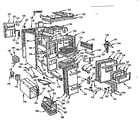 Kenmore 1037866110 body section diagram