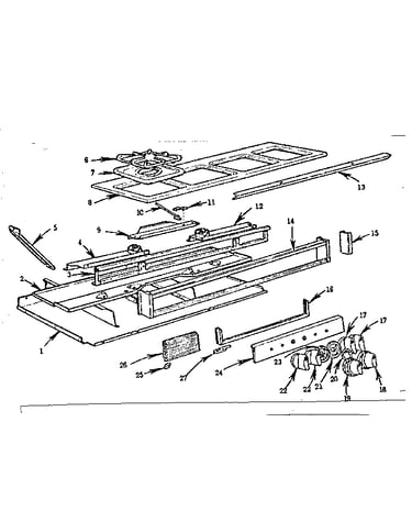 Main top and bottom section