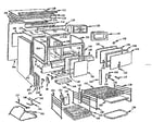 Kenmore 103794610 body section diagram