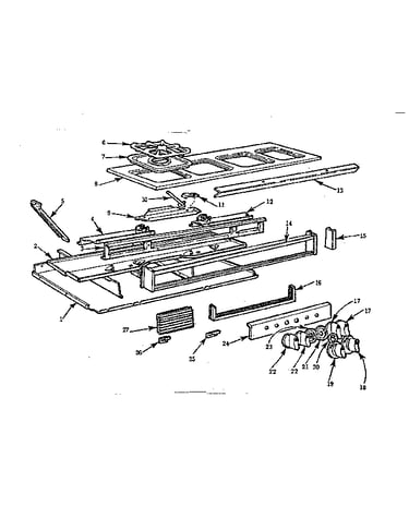 Main top and bottom section