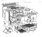 Kenmore 103794611 body section diagram