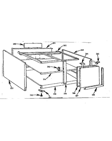 Base cabinet - no. 96654