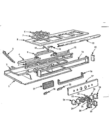 Main top and bottom section