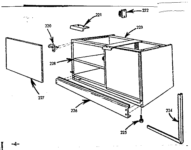 Base cabinet no. 96654