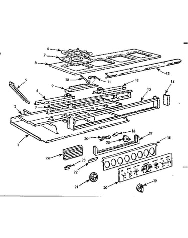 Main top and bottom section