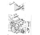 Kenmore 1106007610 machine sub-assembly diagram