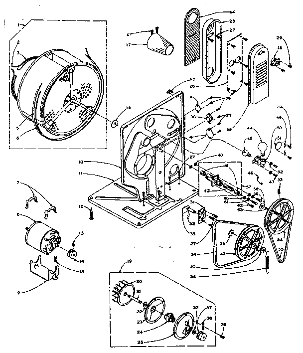 Base and bulkhead assembly