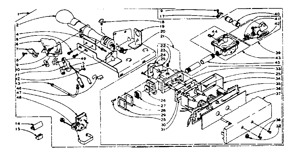 Dole burner assembly
