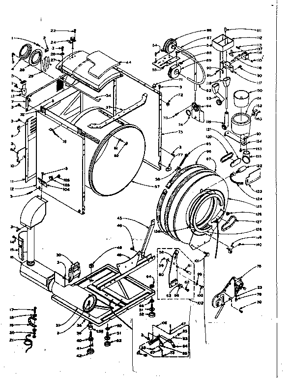 Base and tank assembly