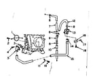 Kenmore 1106109804 blower inlet flush accessory diagram
