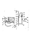 Blower inlet flush accessory