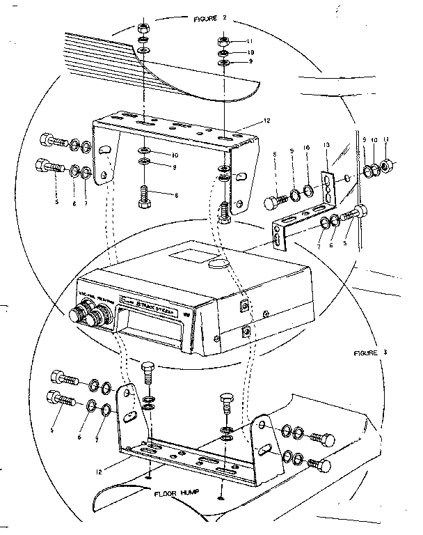 Under-dash mounting