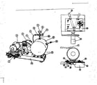 Craftsman 10289060 platform/tank assembly diagram