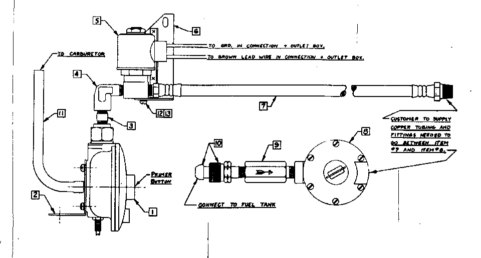 Fuel solenoid assembly