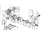 Sears 79526070 engine driven pump diagram
