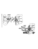 Universal piggy back mounting kit for v-8 & 6 cyl. engines