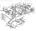 Kenmore 103776610 burner section diagram