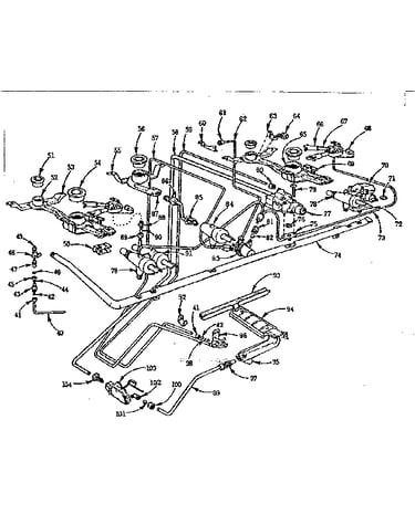 Burner section