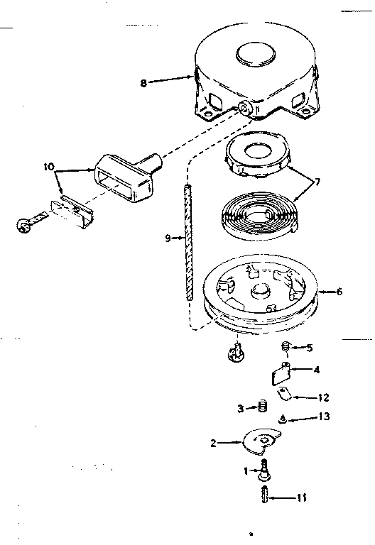 REWIND STARTER NO. 590473