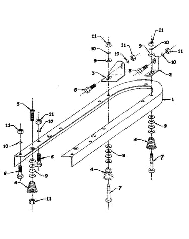 Engine - generator mounting base