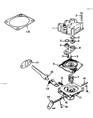 Fuel pump parts group