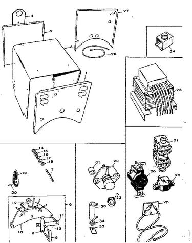 Cylinder block group