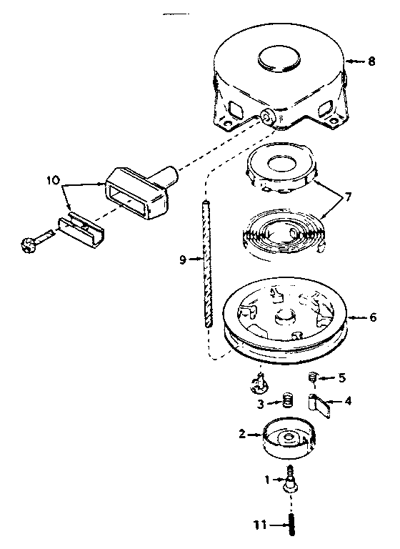 REWIND STARTER NO. 590420