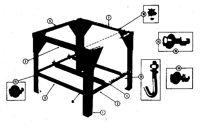 Steel stand