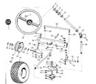 Craftsman 91725710 front axle assembly diagram