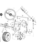Front axle assembly