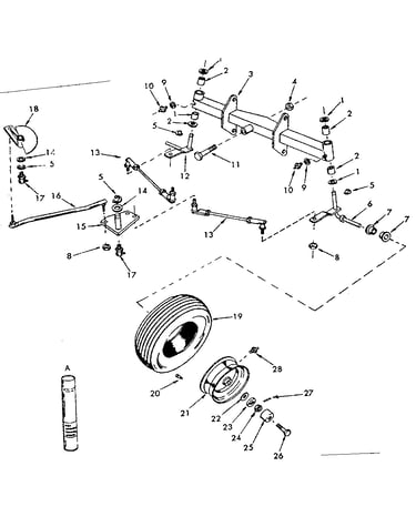 Front axle