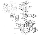 Kenmore 75874190 pad frame assembly diagram