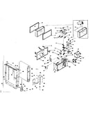 Filter components & pad frame assembly