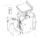 Kenmore 153313310 non-functional replacement parts diagram