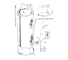 Kenmore 153320610 non-functional replacement parts diagram