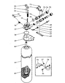Resin tank, valve adaptor